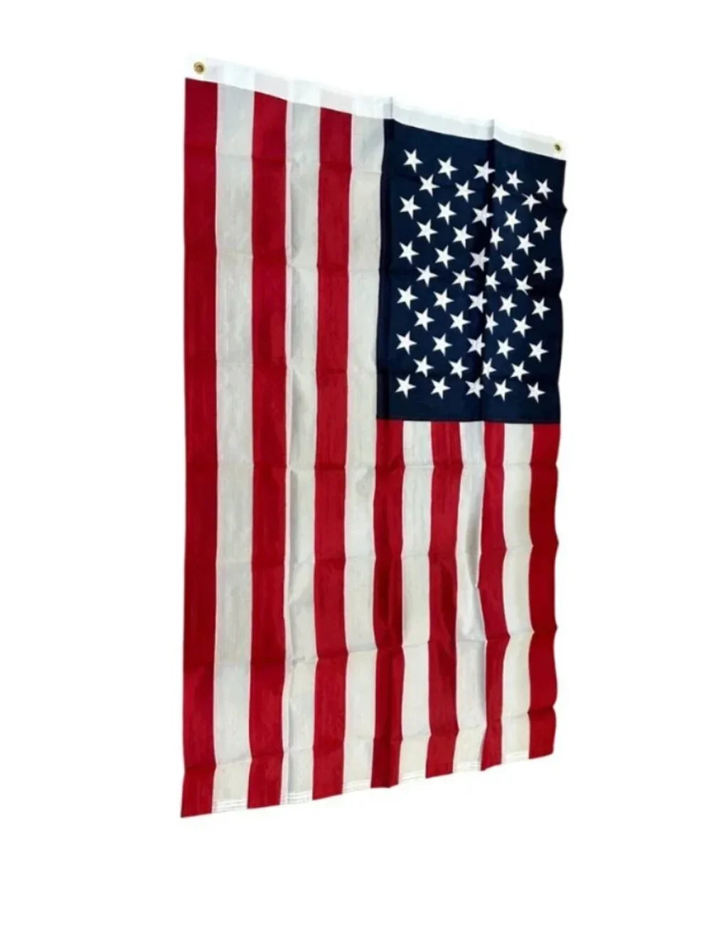 American Flag 3x5 Outdoor VERY DURABLE Nylon Embroidered Stars Brass Grommets